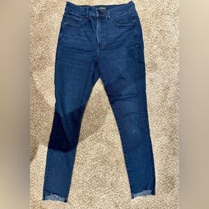 Express High Rise Skinny Jeans